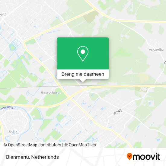 Bienmenu kaart