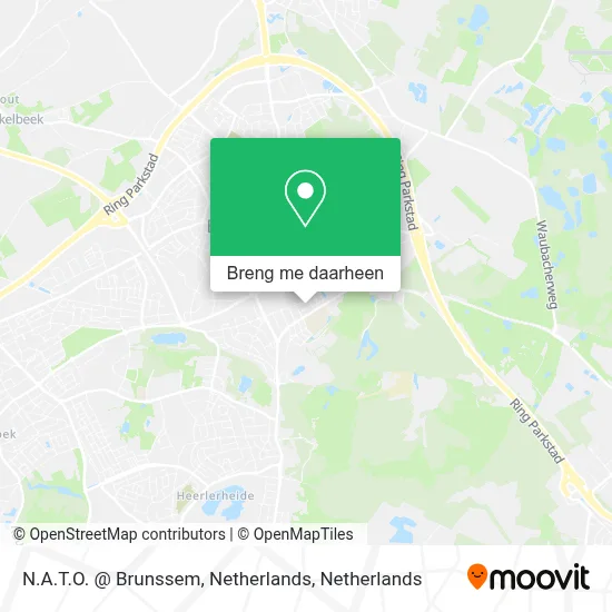 N.A.T.O. @ Brunssem, Netherlands kaart