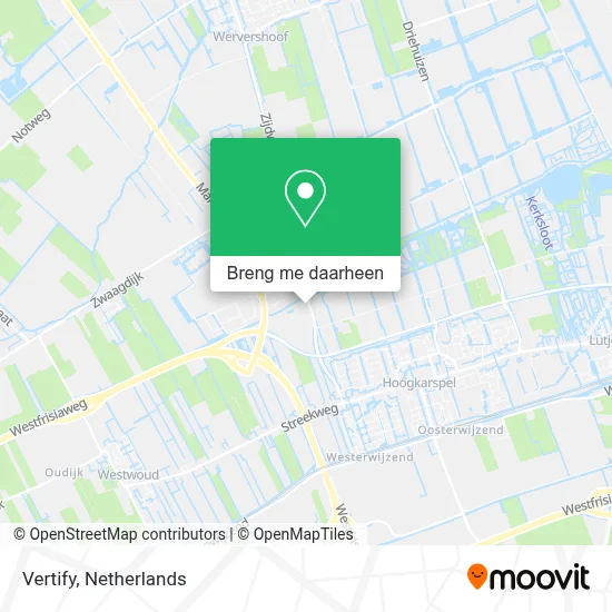 Vertify kaart