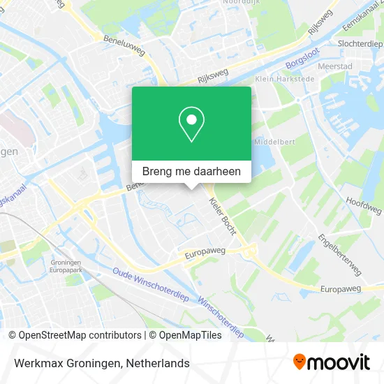 Werkmax Groningen kaart