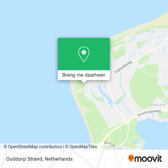 Ouddorp Strand kaart