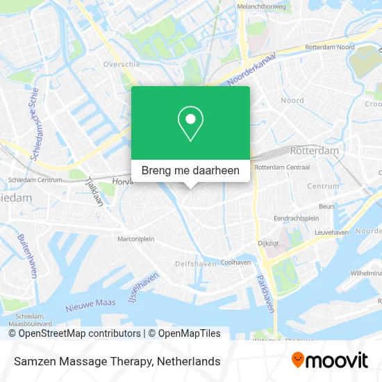 Samzen Massage Therapy kaart