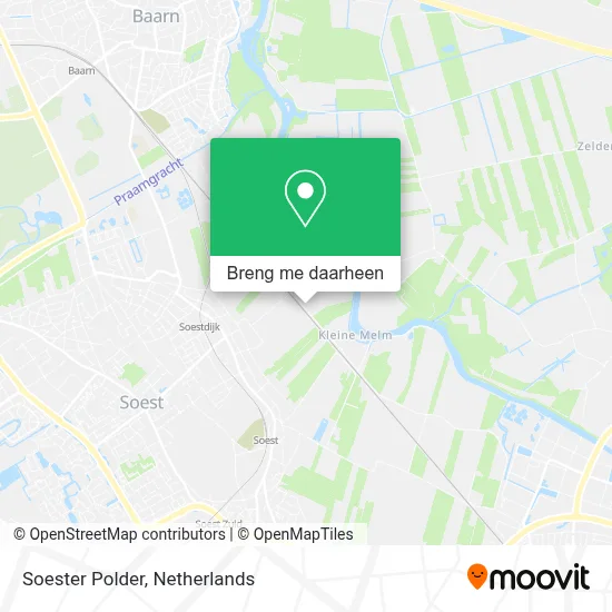 Soester Polder kaart