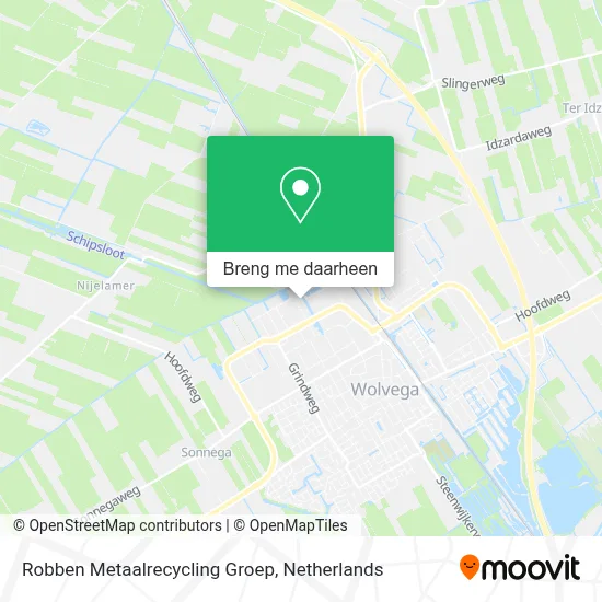 Robben Metaalrecycling Groep kaart