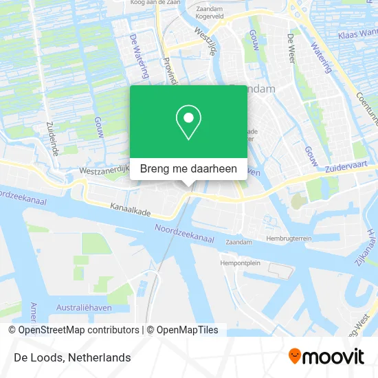 De Loods kaart