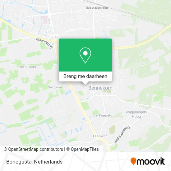 Bonogusta kaart
