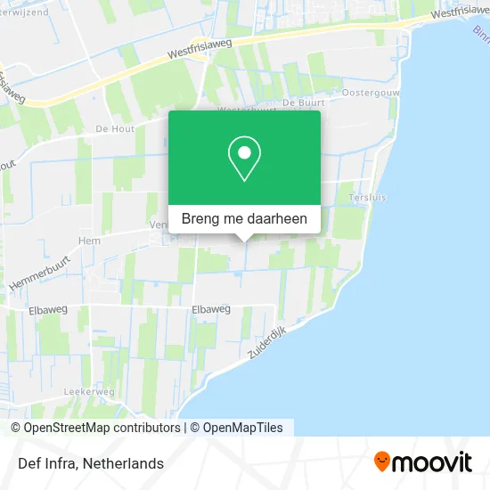 Def Infra kaart