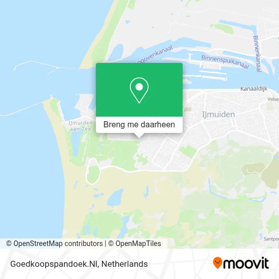 Goedkoopspandoek.Nl kaart