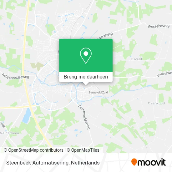 Steenbeek Automatisering kaart