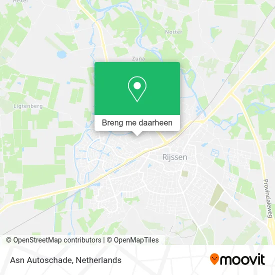 Asn Autoschade kaart