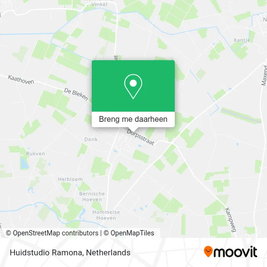 Huidstudio Ramona kaart