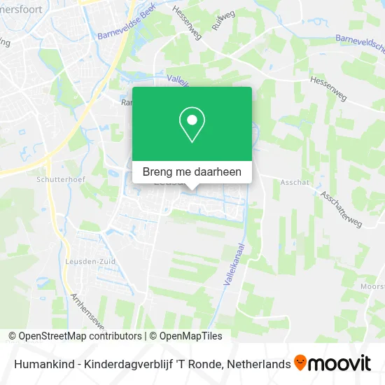 Humankind - Kinderdagverblijf 'T Ronde kaart