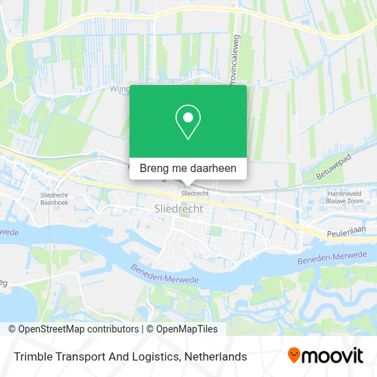 Trimble Transport And Logistics kaart