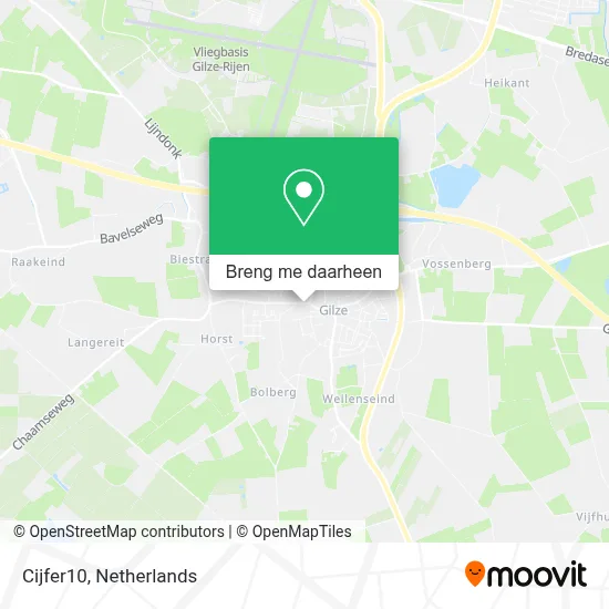 Cijfer10 kaart