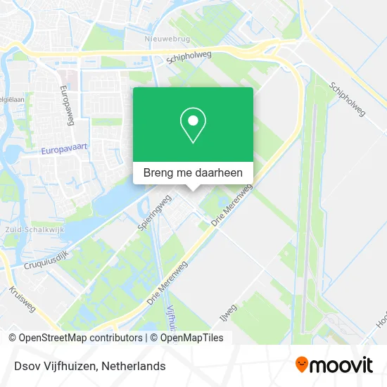 Dsov Vijfhuizen kaart