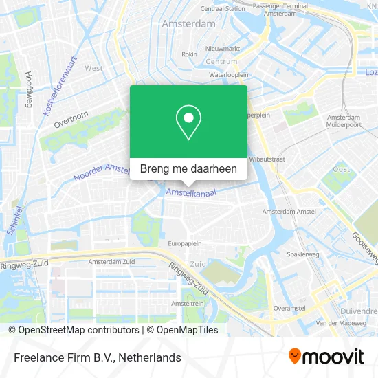 Freelance Firm B.V. kaart