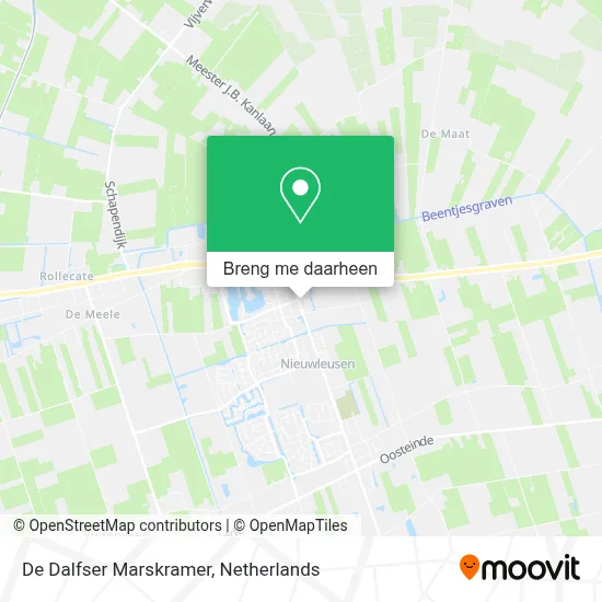 De Dalfser Marskramer kaart