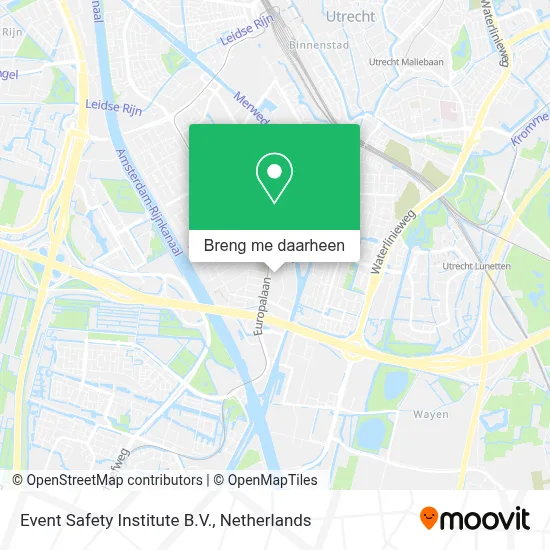 Event Safety Institute B.V. kaart