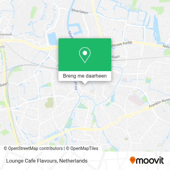 Lounge Cafe Flavours kaart