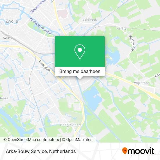 Arka-Bouw Service kaart