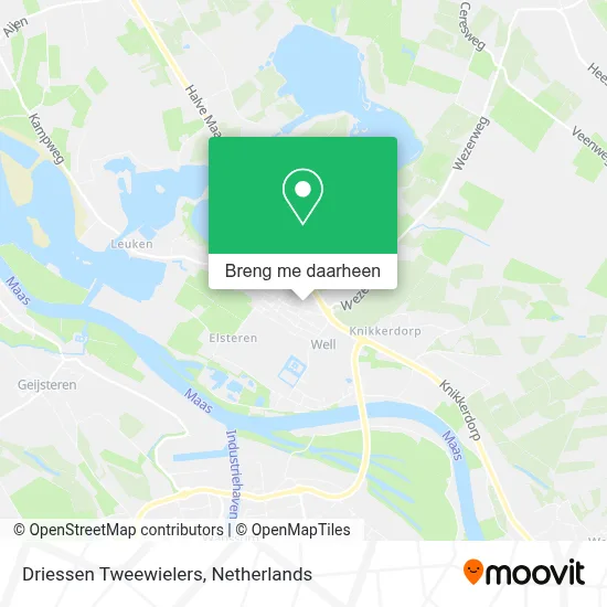 Driessen Tweewielers kaart
