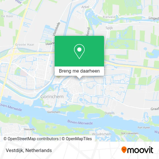 Vestdijk kaart