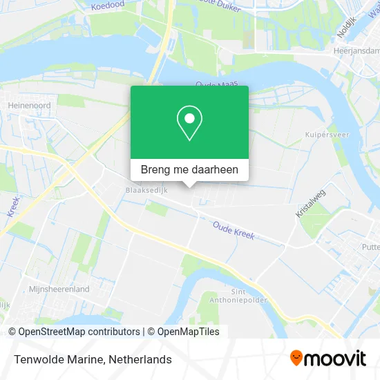 Tenwolde Marine kaart