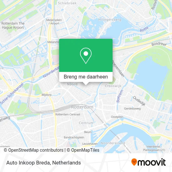 Auto Inkoop Breda kaart