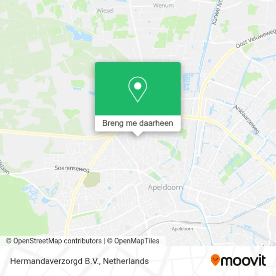 Hermandaverzorgd B.V. kaart