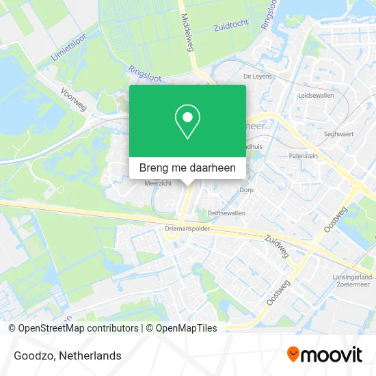 Goodzo kaart