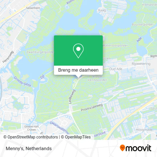 Menny's kaart