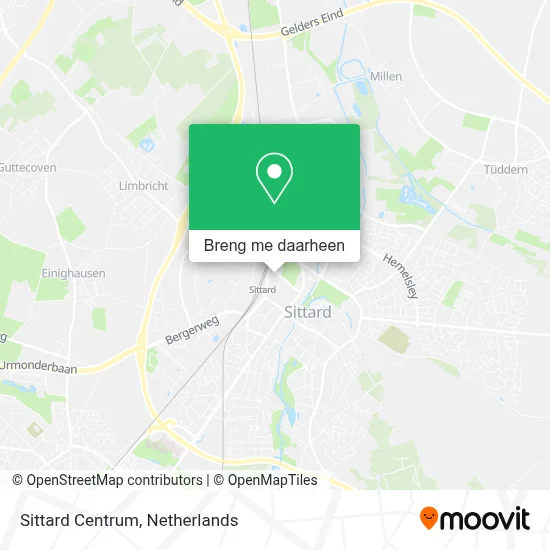 Sittard Centrum kaart