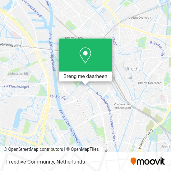 Freedive Community kaart