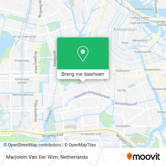 Marjolein Van Der Wim kaart