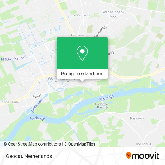 Geocat kaart