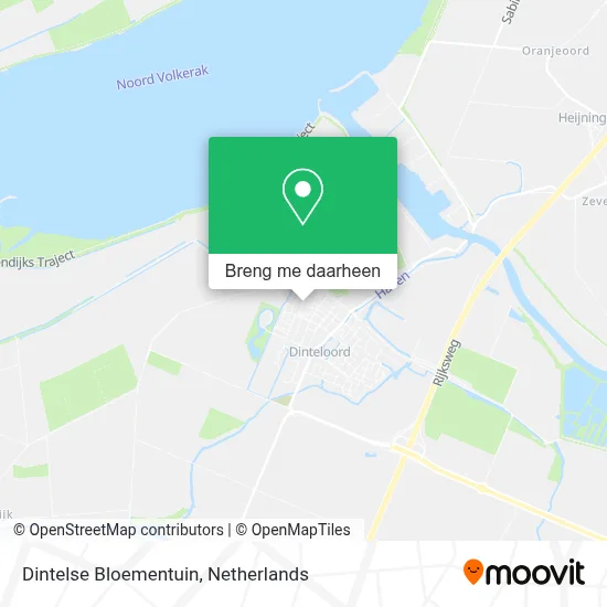 Dintelse Bloementuin kaart