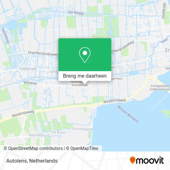 Autolens kaart