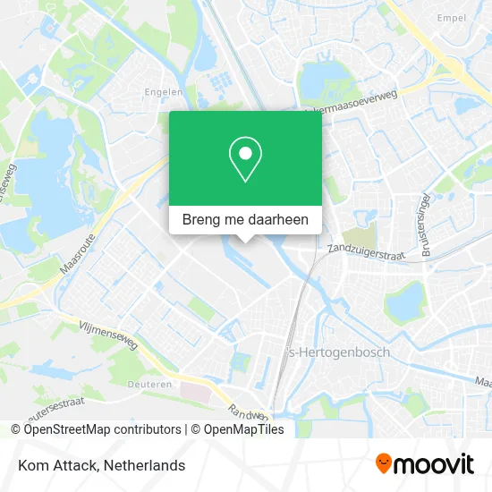 Kom Attack kaart