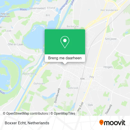 Boxxer Echt kaart