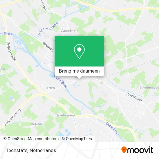 Techstate kaart