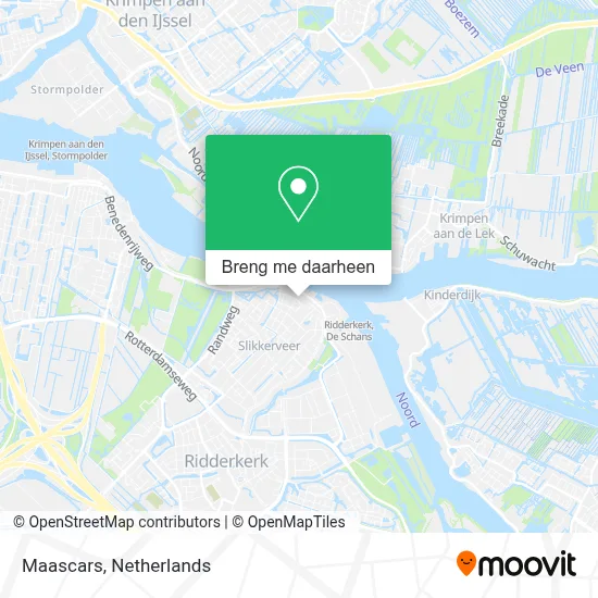 Maascars kaart