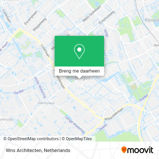 Wns Architecten kaart
