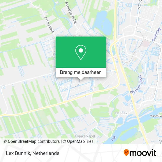 Lex Bunnik kaart