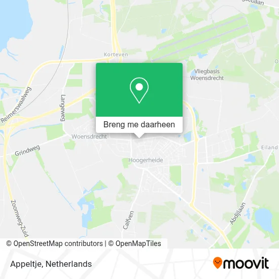 Appeltje kaart