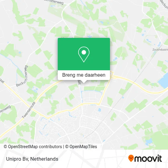 Unipro Bv kaart