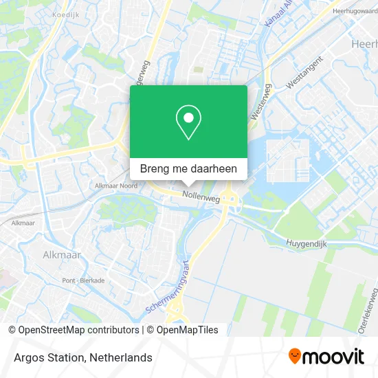 Argos Station kaart