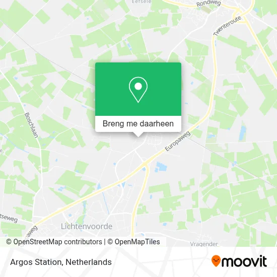 Argos Station kaart