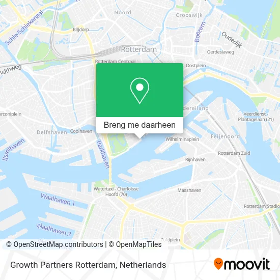 Growth Partners Rotterdam kaart