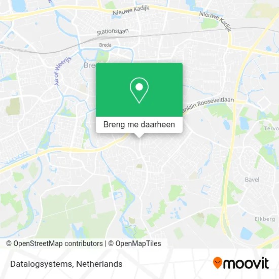 Datalogsystems kaart