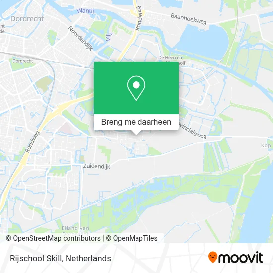Rijschool Skill kaart